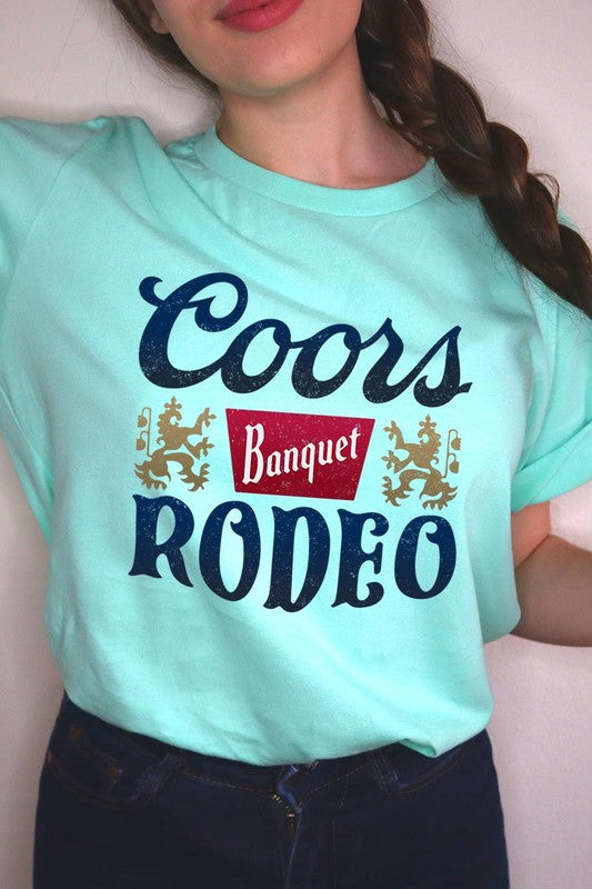 Coors Rodeo Banquet Graphic T Shirts