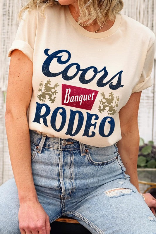 Coors Rodeo Banquet Graphic T Shirts