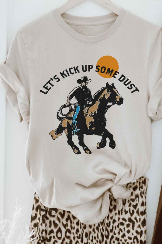 KICK UP SOME DUST GRAPHIC TEE