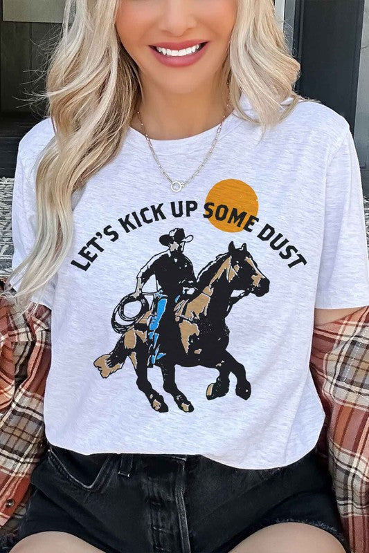 KICK UP SOME DUST GRAPHIC TEE