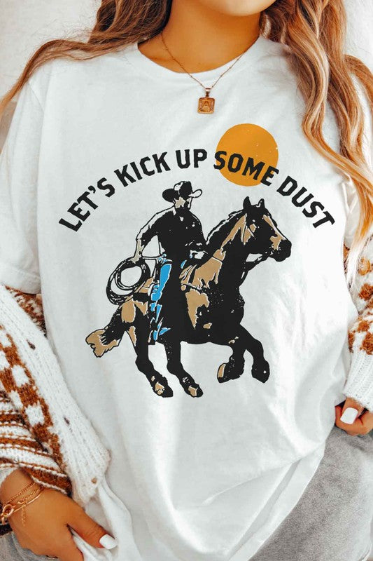 KICK UP SOME DUST GRAPHIC TEE