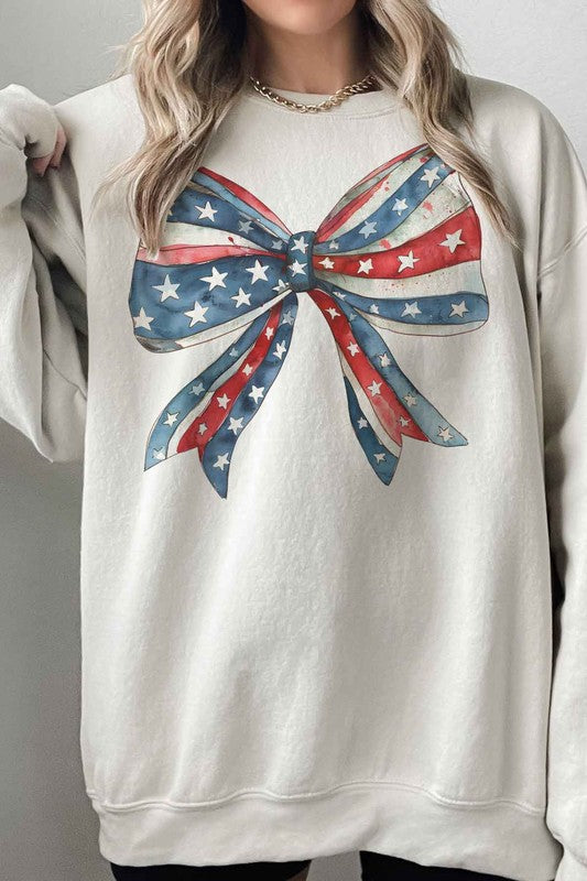 AMERICAN BOW COQUETTE OVERSIZED SWEATSHIRT