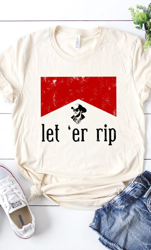 Let Er Rip Graphic Tee PLUS