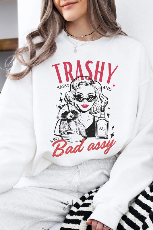 Baddie Girly Retro, Sassy Sweatshirt