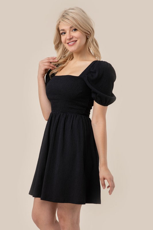 Puff Sleeve Dress