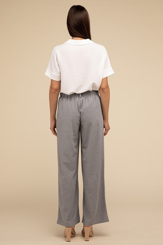 Waffle Trouser Pants