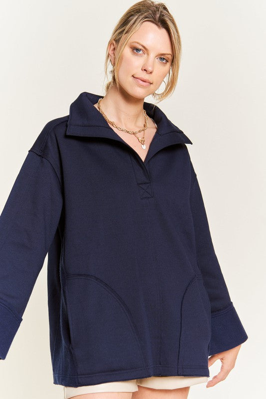 Oversized Pullover Sweatshirt