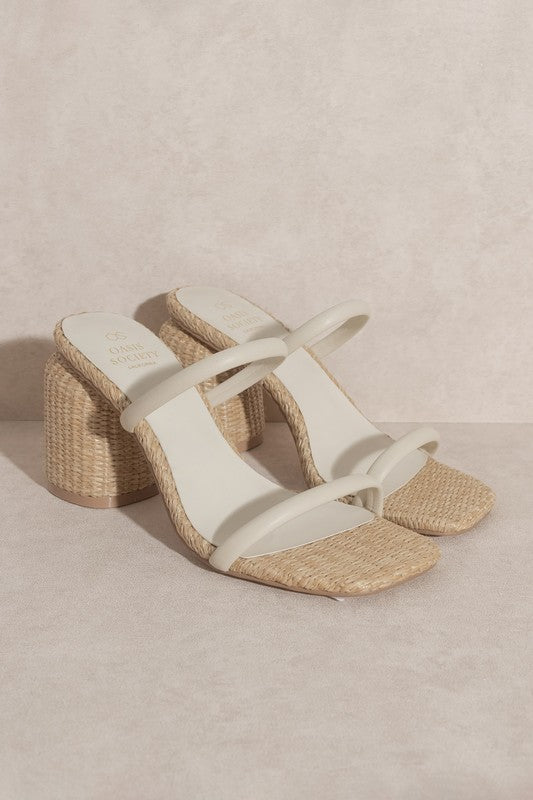 Raffia Heel