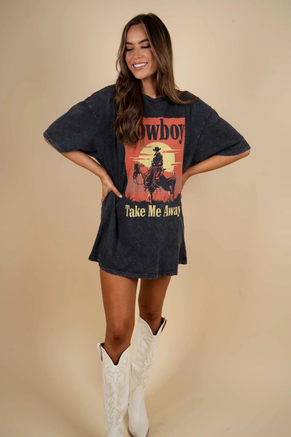 Cowboy Take Me Away Graphic Tee