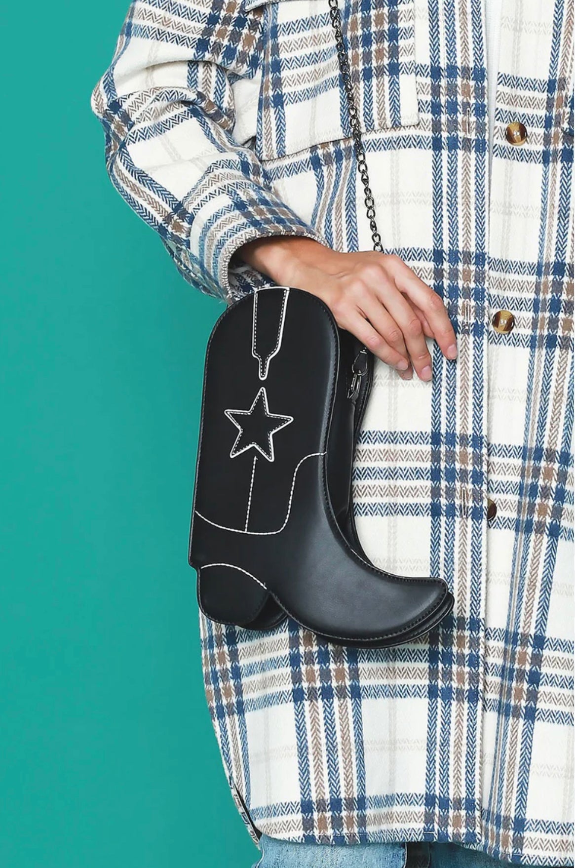 Iconic Cowgirl Boot Swing Bag