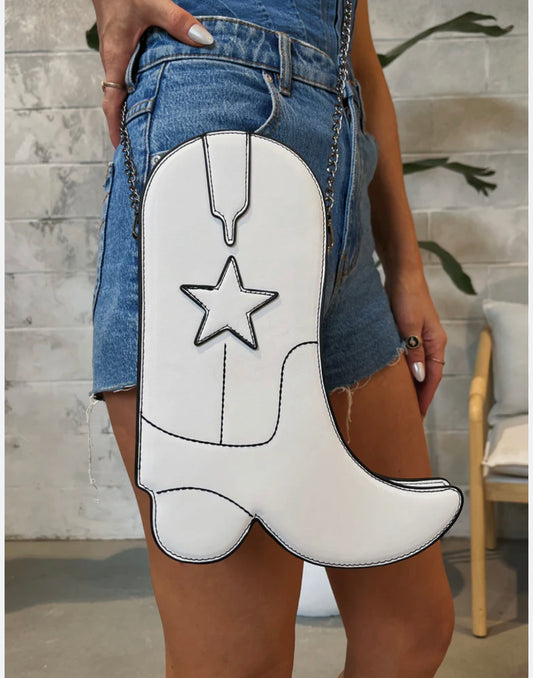 Iconic Cowgirl Boot Swing Bag