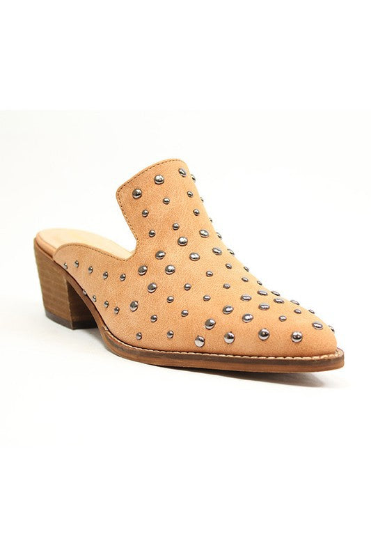 Cara Studded Mules