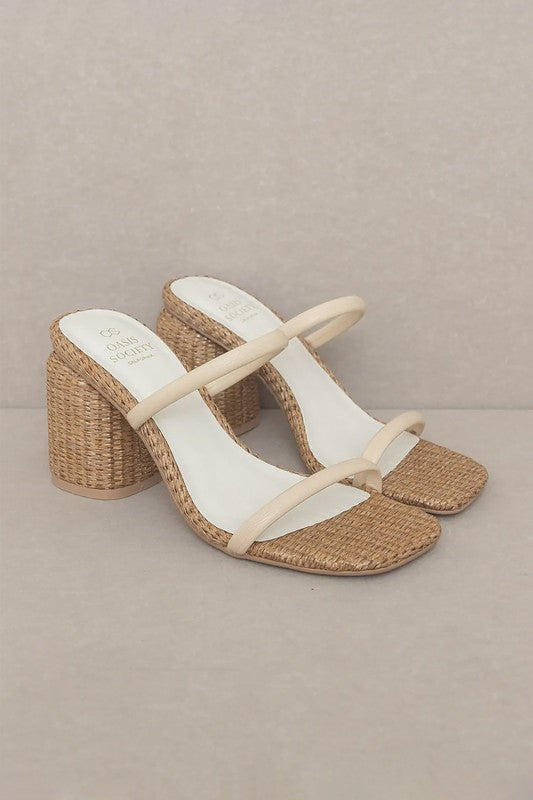 Raffia Heel