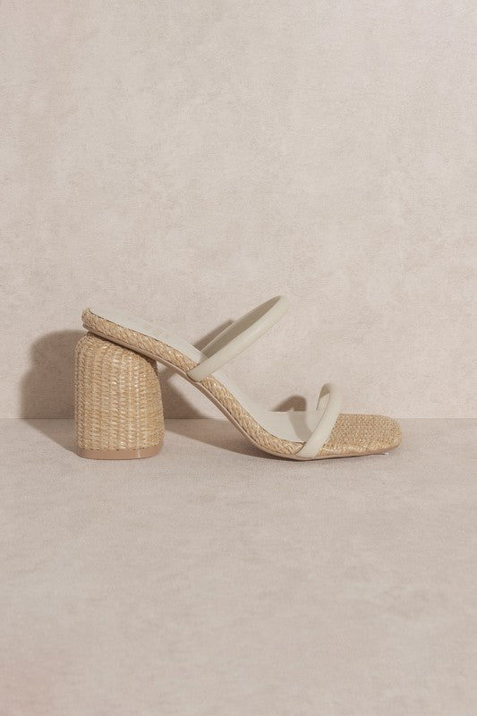 Raffia Heel
