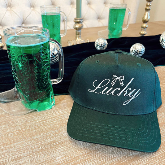 Lucky- St. Patrick’s Day Embroidered Hat